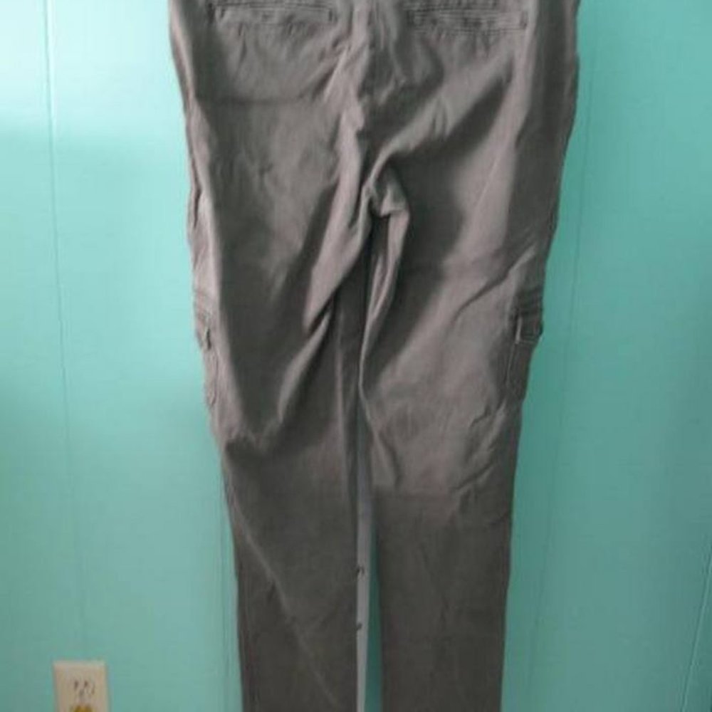 BLUE EPIC Cot/Spandex Dark Olive Green Skinny Leg Carpenter Pants size 2 NWT